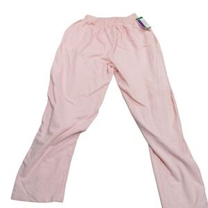 SK Sport Pink Cotton Sweatpants Vintage 90s Made in USA Relaxed Fit Large NWT